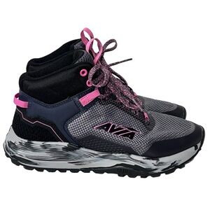 Avia Grit Sport Women’s Hiking Boots, Mid Top Ankle Trail Shoes Size 7
